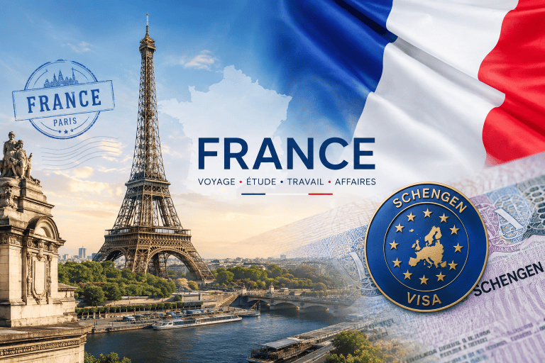 همه چیز درباره ی ویزای فرانسه